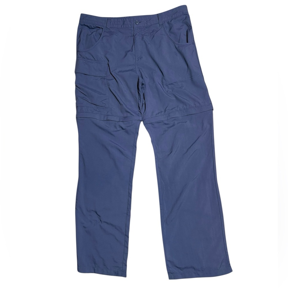 Columbia Convertible Cargo Pants Blue Ladies XL Omni Shield